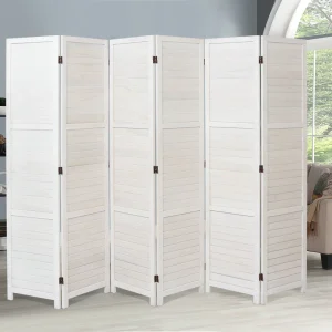 5ft H 3/4/6 Panel Furn Hand Made Wicker Folding Room Divider